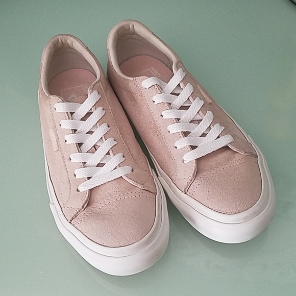 vans ultracush pink